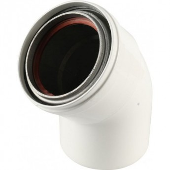 Отвод BAXI 45' d80 для труб с изоляцией